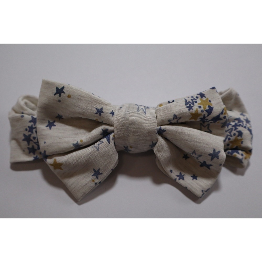 Little Sleepies Lullaby Sky Bow Headband NB-3T